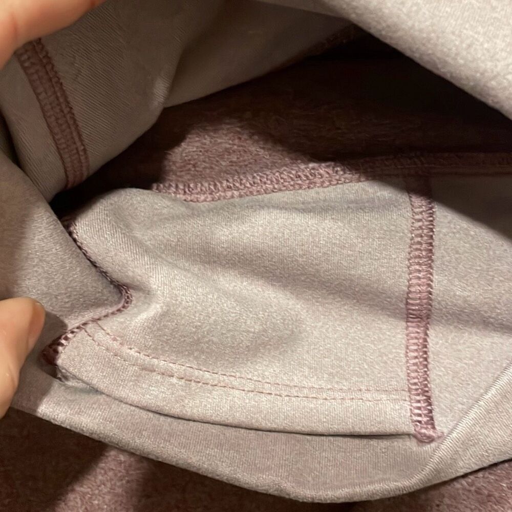 Fabletics Pink Two Tone Compression Legging Crop M - image 8